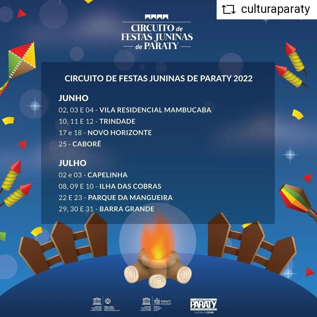 Circuito de Festas Juninas de Paraty 2022